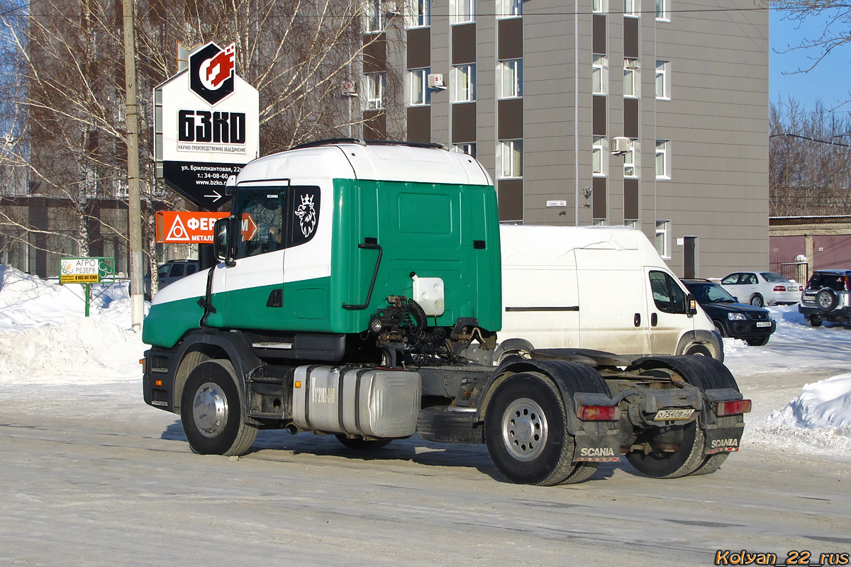 Алтайский край, № О 754 СВ 22 — Scania ('1996) T-Series 144L