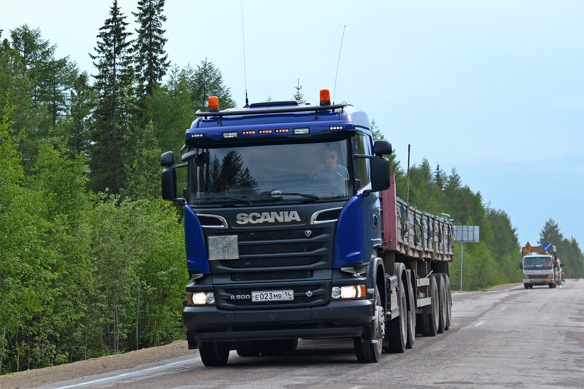 Саха (Якутия), № Е 023 МВ 14 — Scania ('2013) R500