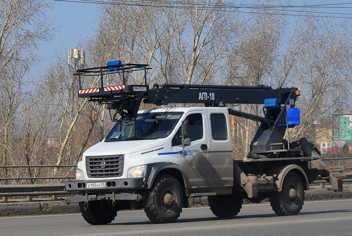Омская область, № Х 193 НУ 55 — ГАЗ-C42A43 "Садко NEXT"