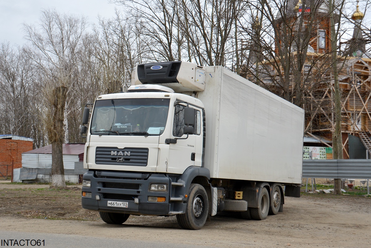Краснодарский край, № М 661 ХУ 123 — MAN TGA (общая модель)