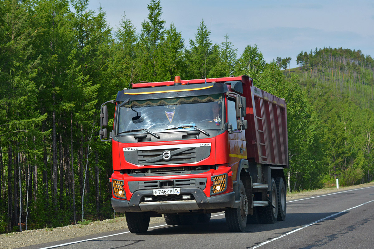 Забайкальский край, № К 746 СР 75 — Volvo ('2010) FMX.400 [X9P]