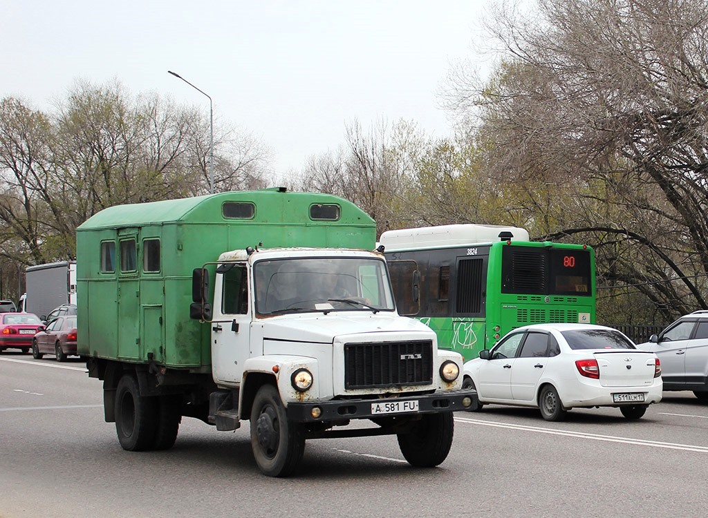 Алматы, № A 581 FU — ГАЗ-3307