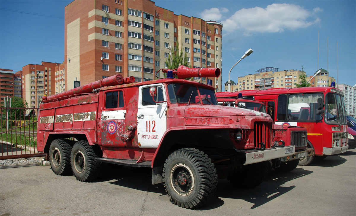 Вологодская область, № А 058 УХ 35 — Урал-375 (общая модель)
