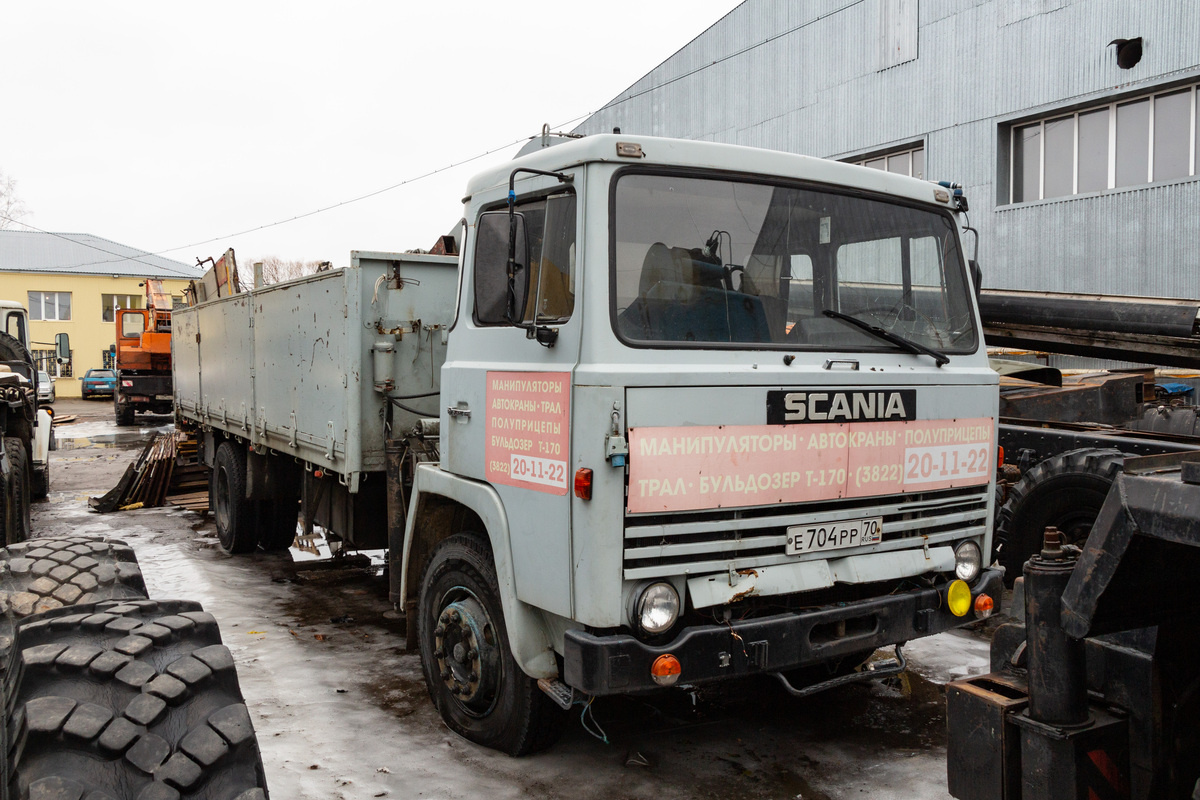 Томская область, № Е 704 РР 70 — Scania (I) (общая модель)