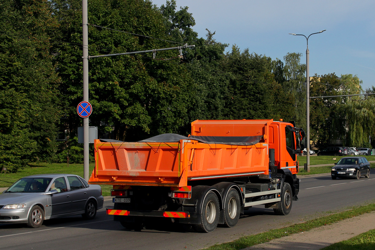 Литва, № KTE 037 — IVECO Trakker ('2013)