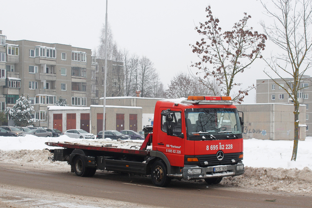 Литва, № LIS 906 — Mercedes-Benz Atego (общ.м) — Фото — Фототрак