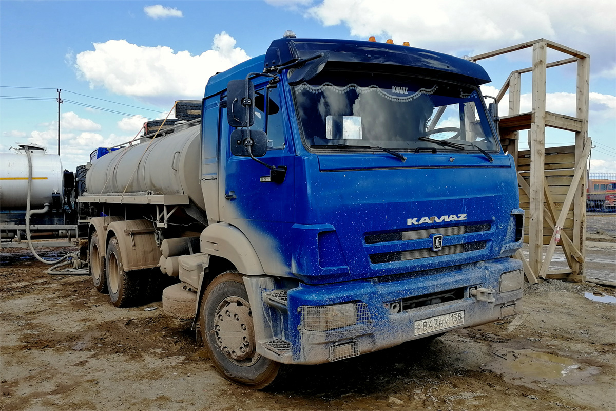 Иркутская область, № Н 843 НУ 138 — КамАЗ-65116-62