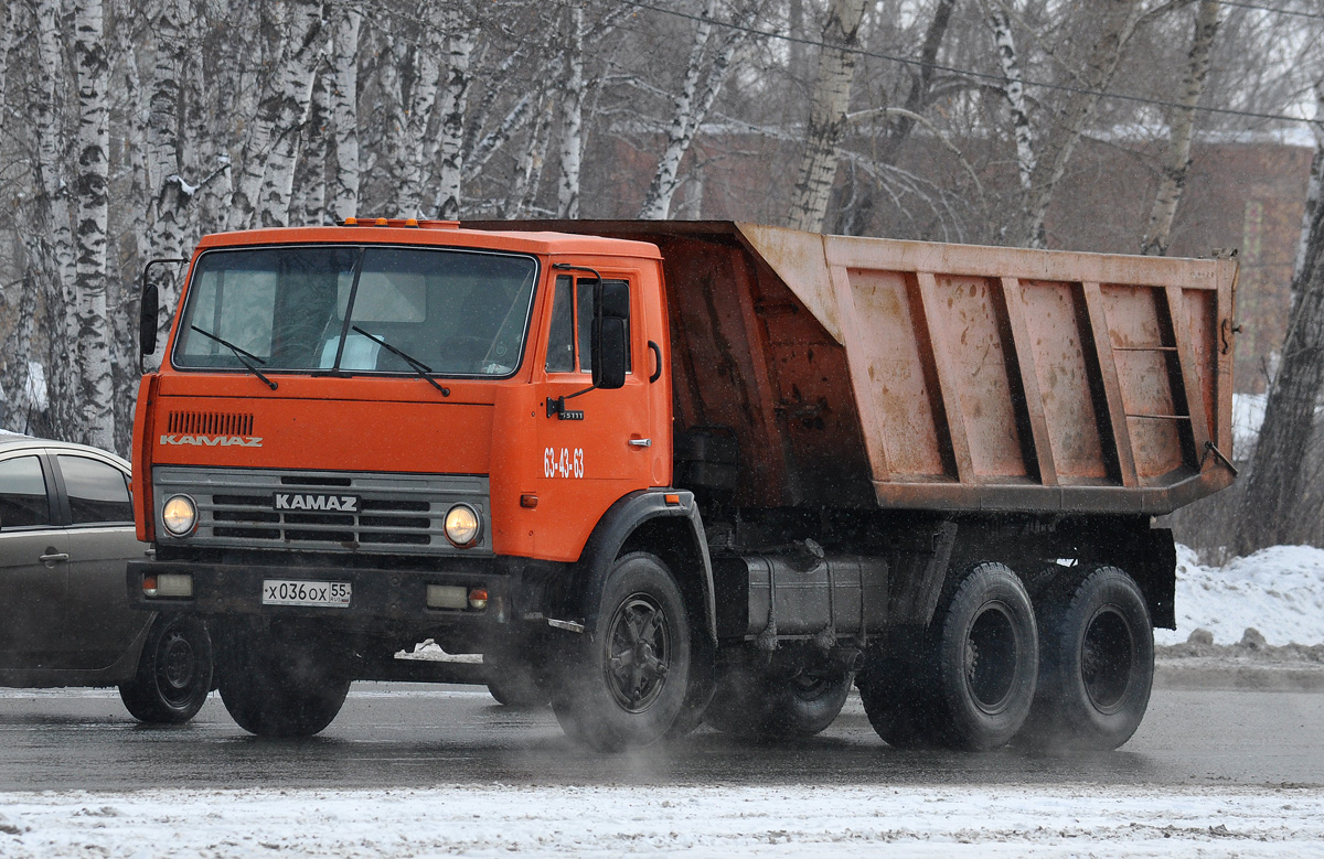 Омская область, № Х 036 ОХ 55 — КамАЗ-5320