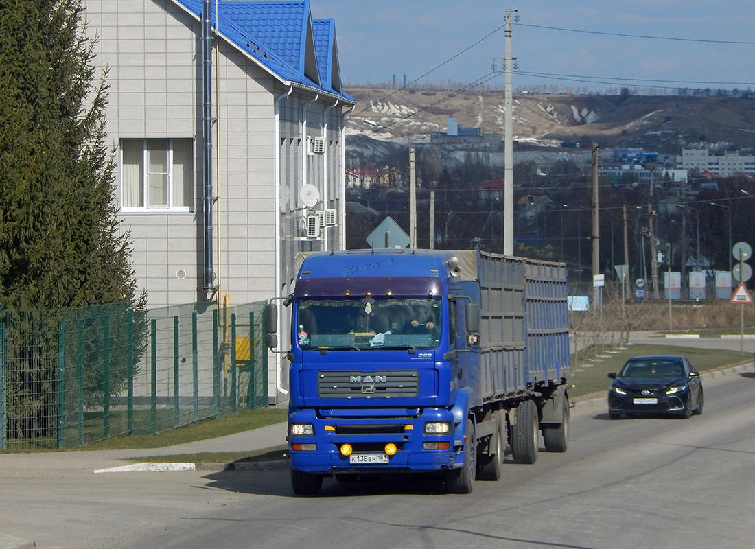Луганская область, № К 138 ВН 181 — MAN TGA 26.430