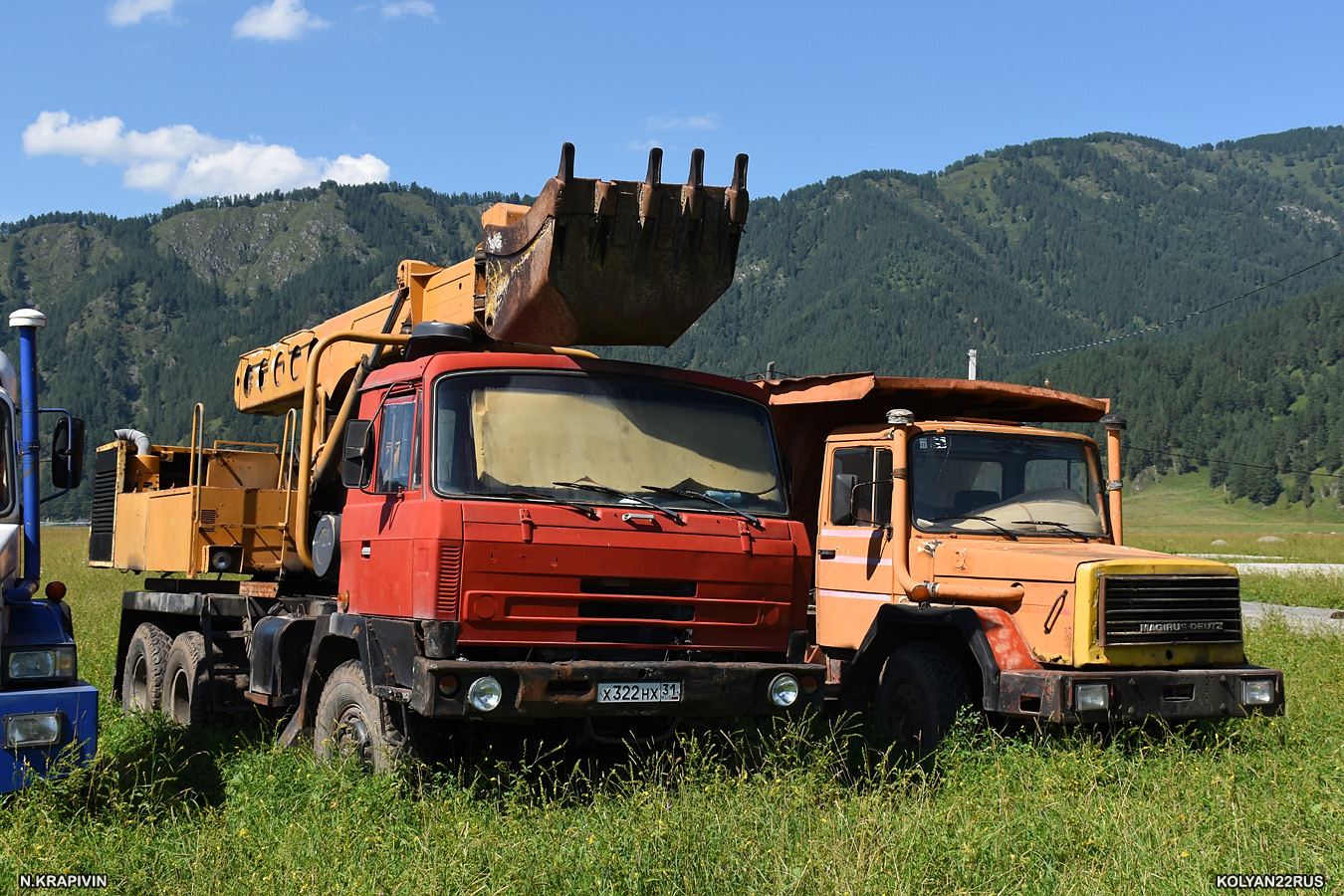 Алтай, № Х 322 НХ 31 — Tatra 815 P17