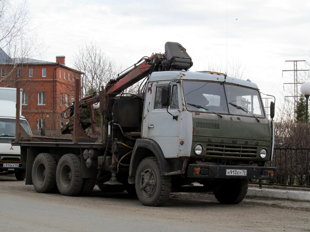 Томская область, № Н 913 ЕУ 70 — КамАЗ-5320