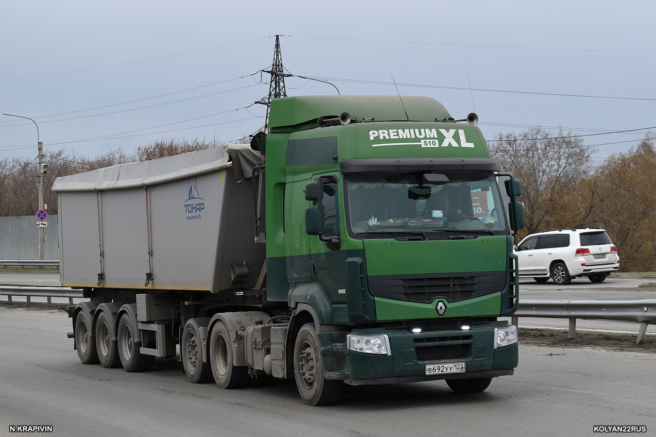 Алтайский край, № В 692 УУ 122 — Renault Premium ('2006)