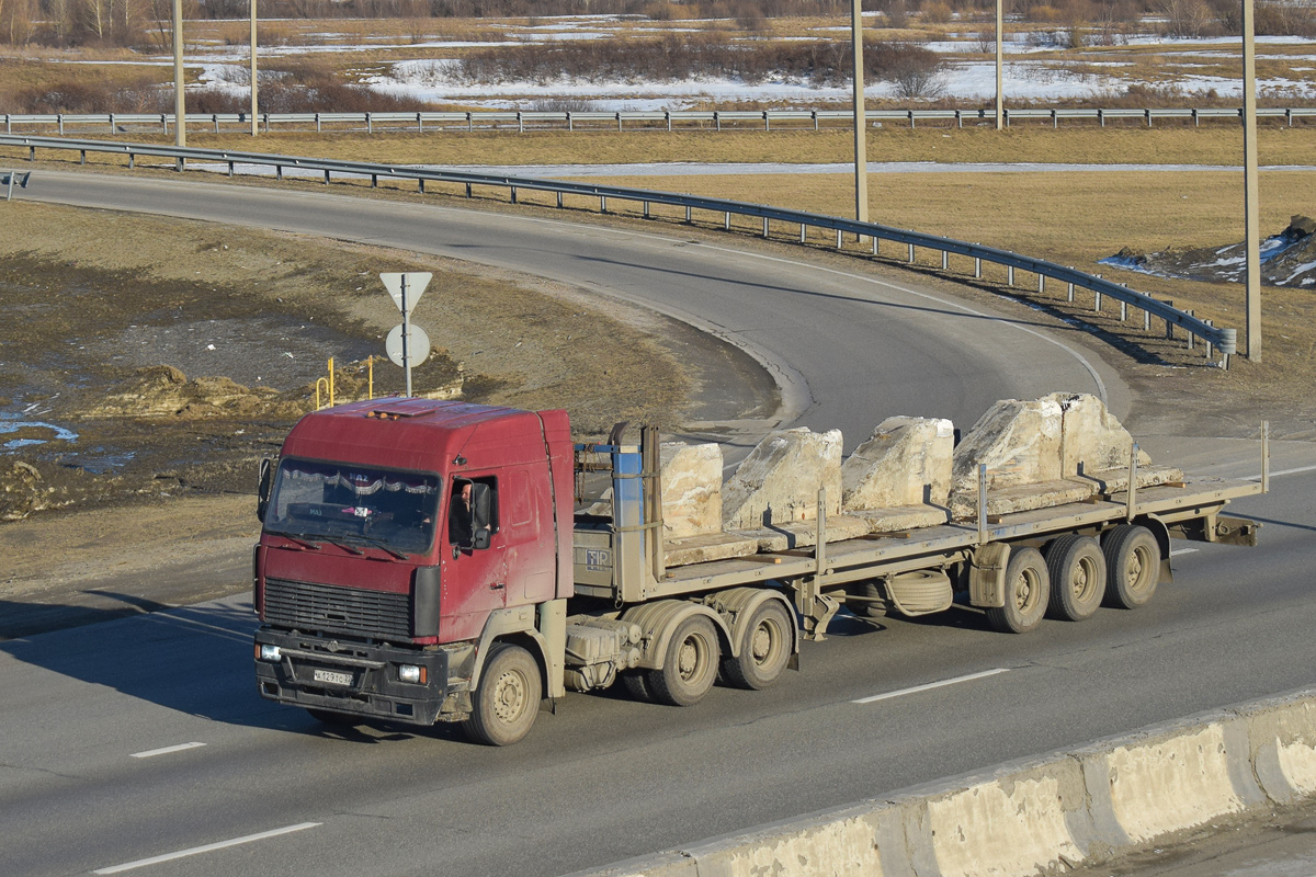 Алтайский край, № А 129 ТС 22 — МАЗ-643008