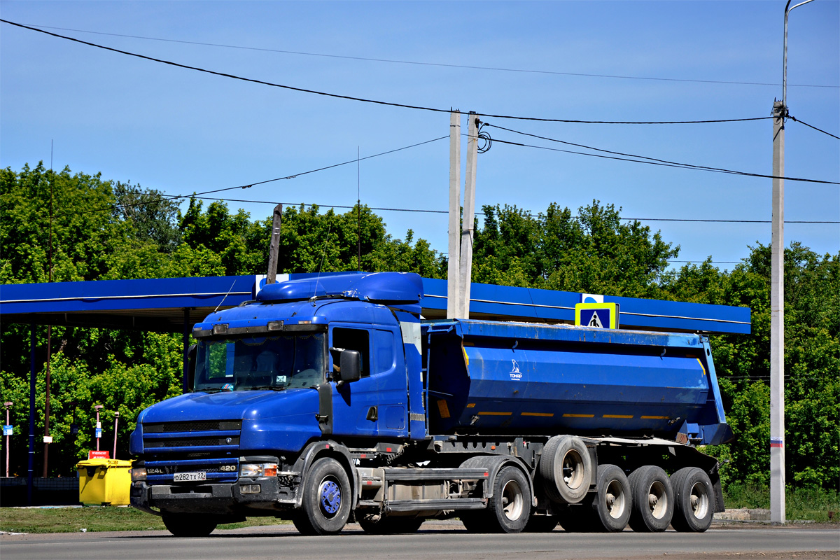 Алтайский край, № О 282 ТХ 22 — Scania ('1996) T-Series 124L