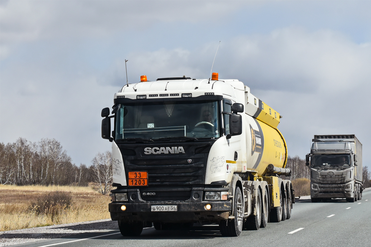 Новосибирская область, № В 900 АЕ 54 — Scania ('2013) G400