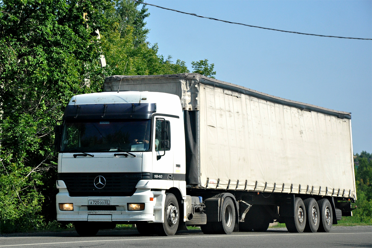 Алтайский край, № А 720 ОО 22 — Mercedes-Benz Actros ('1997) 1840