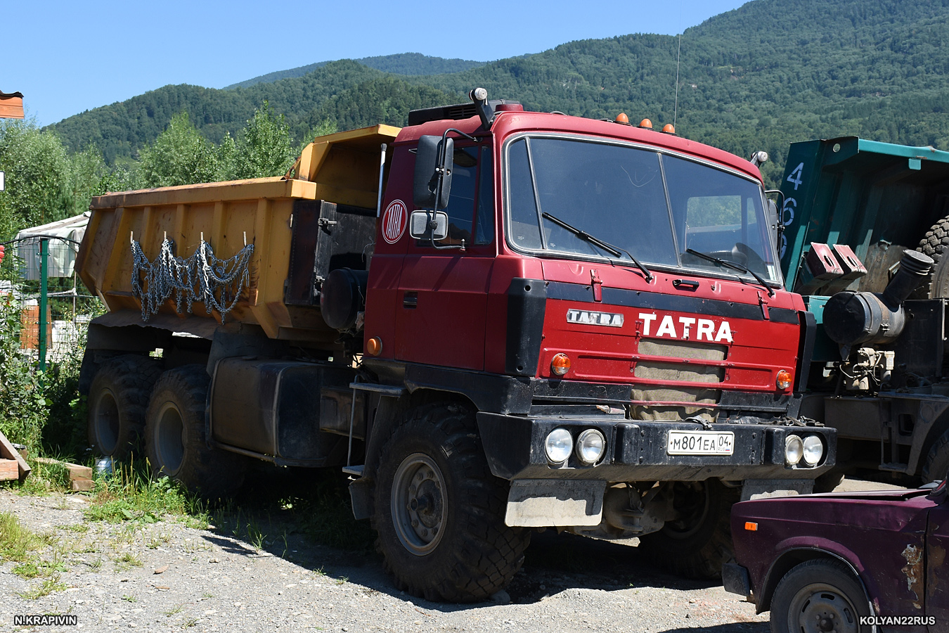 Алтай, № М 801 ЕА 04 — Tatra 815-2 S1 A