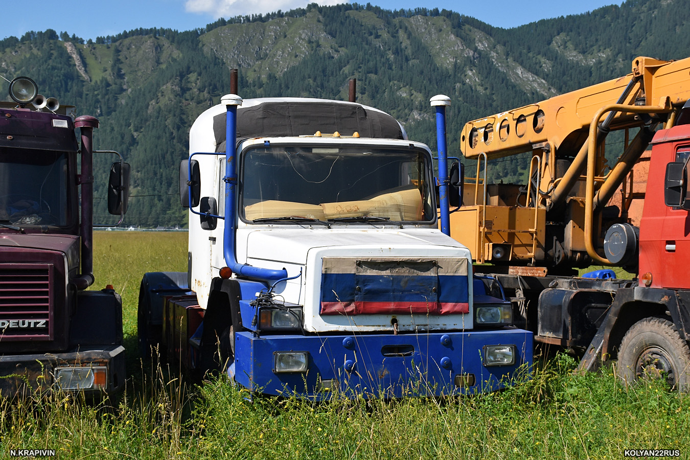 Алтай, № (04) Б/Н 0017 — Magirus-Deutz (общая модель); Алтай — Автомобили без номеров