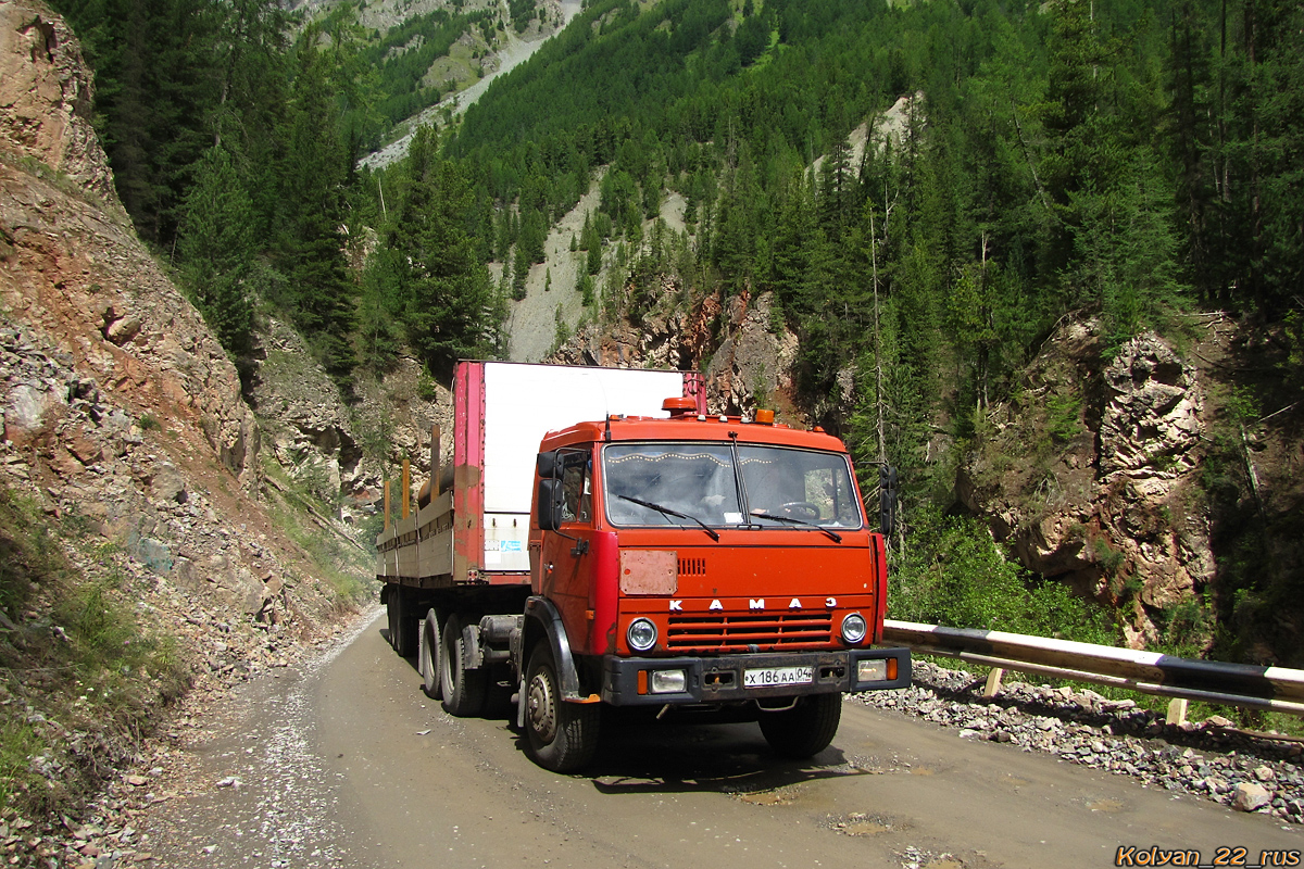 Алтай, № Х 186 АА 04 — КамАЗ-54115 [541150]