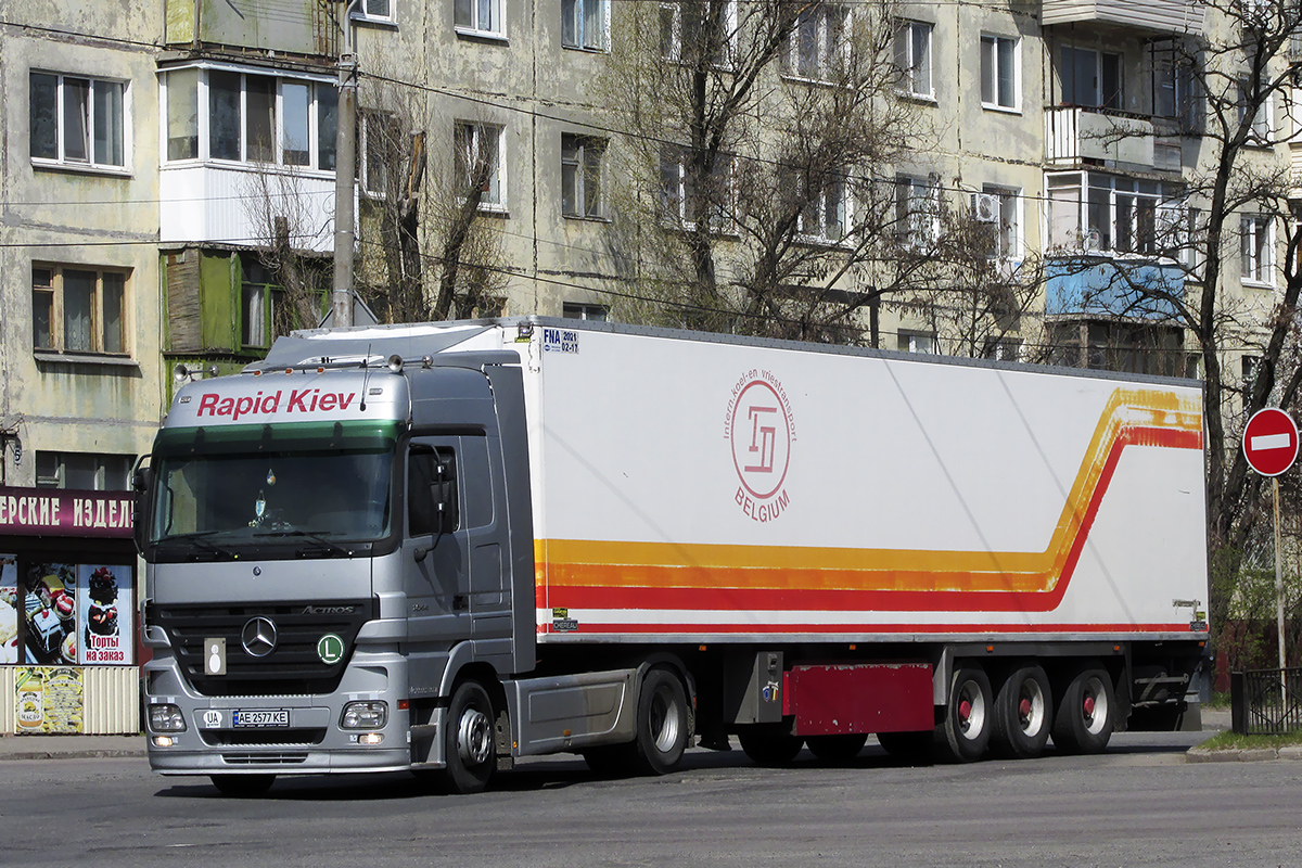 Днепропетровская область, № АЕ 2577 КЕ — Mercedes-Benz Actros ('2003) 1844
