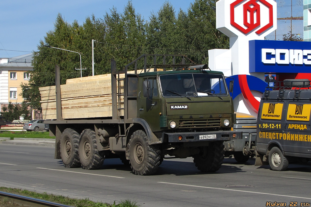 Алтайский край, № В 892 МТ 22 — КамАЗ-4310