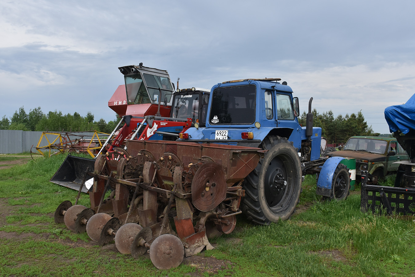 Рязанская область, № 6922 РА 62 — МТЗ-80 (общая модель)