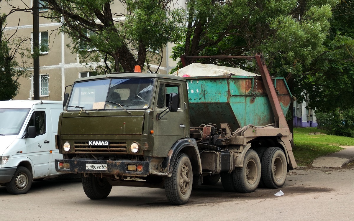 Тверская область, № С 986 РК 69 — КамАЗ-55111 [551110]