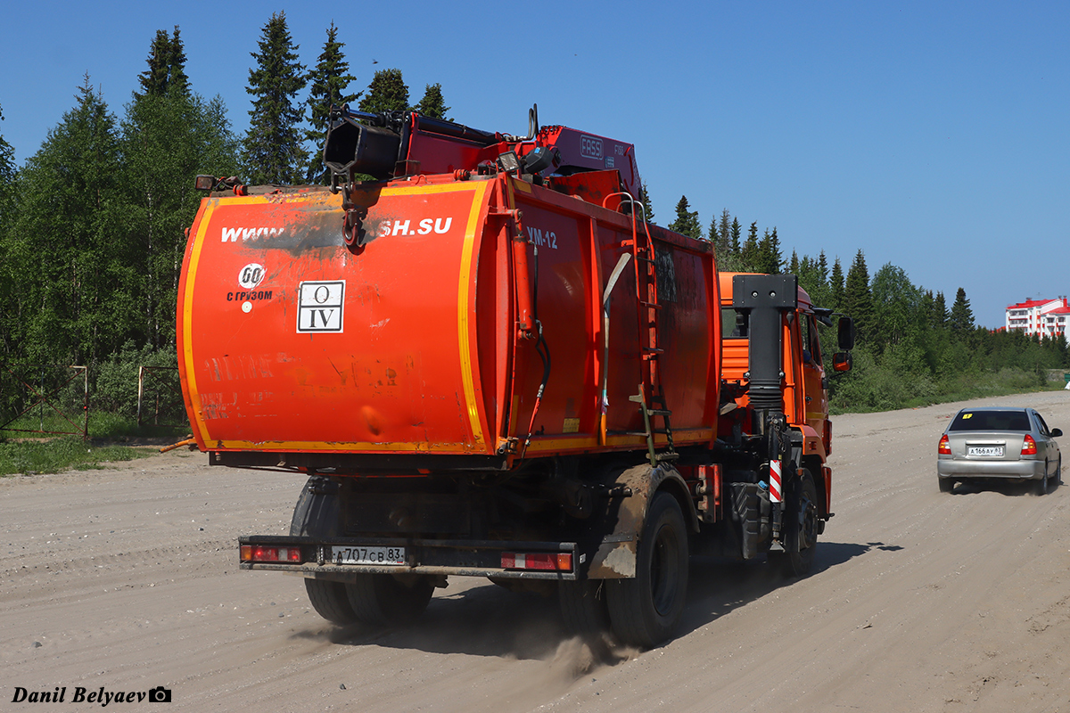 Ненецкий автономный округ, № А 707 СВ 83 — КамАЗ-43253-R4(28)