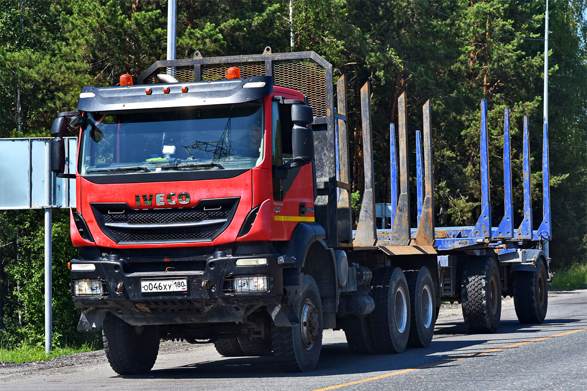 Донецкая область, № О 046 ХУ 180 — IVECO-AMT Trakker ('2013)