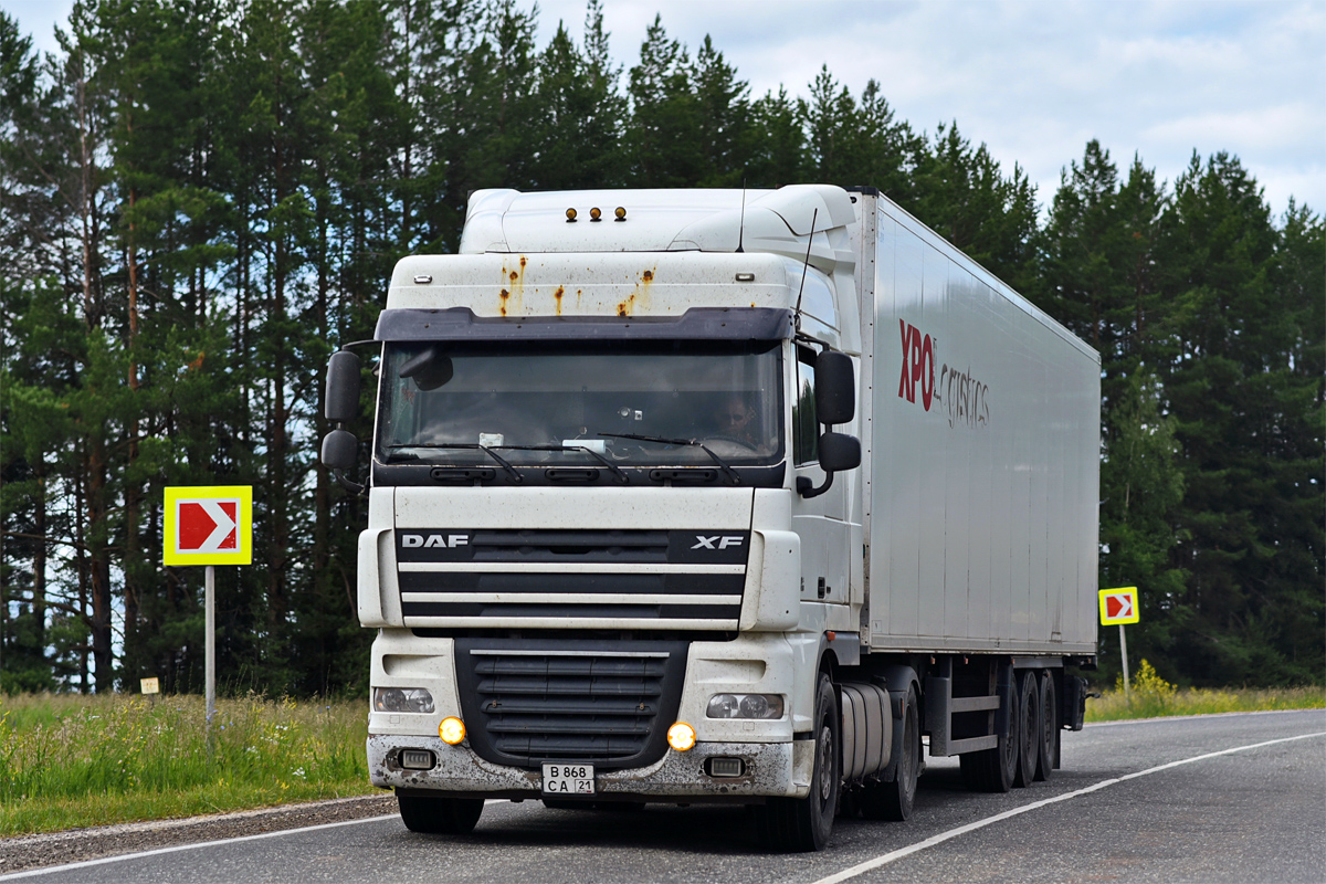 Чувашия, № В 868 СА 21 — DAF XF105 FT