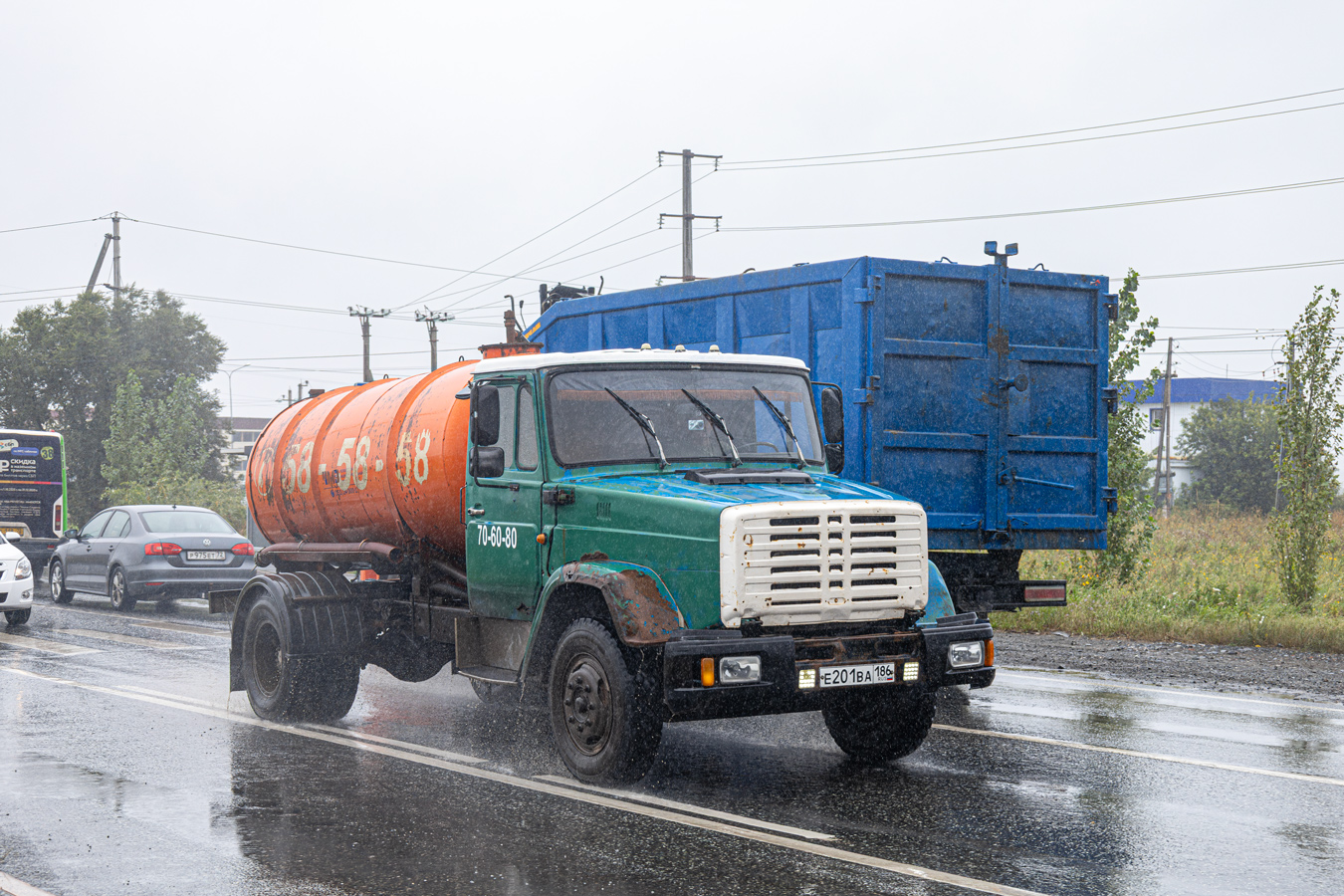 Ханты-Мансийский автоном.округ, № Е 201 ВА 186 — ЗИЛ-433110