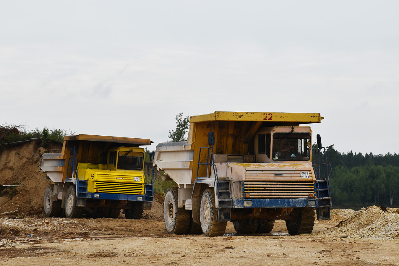 Рязанская область, № 8089 РТ 62 — БелАЗ-7540