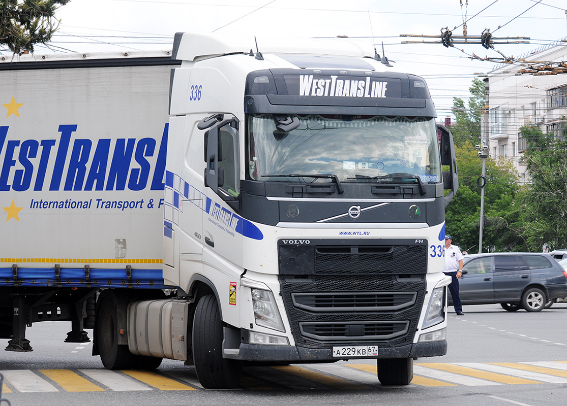 Смоленская область, № 336 — Volvo ('2012) FH.460