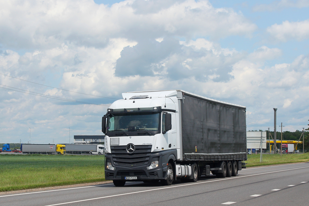 Польша, № WGM 2533C — Mercedes-Benz Actros ('2011)