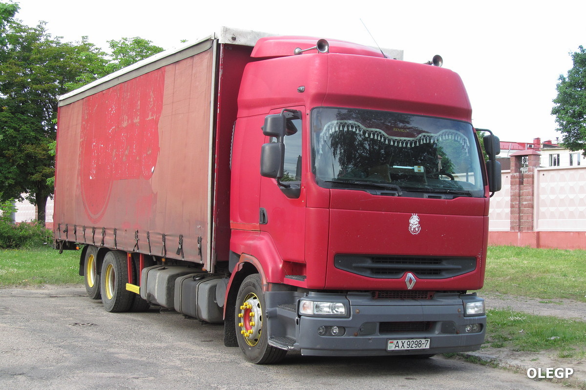 Минск, № АХ 9298-7 — Renault Premium ('1996)