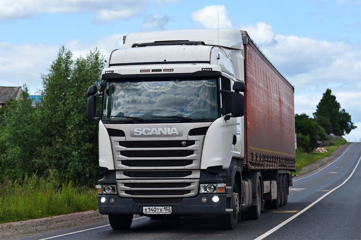 Нижегородская область, № Х 140 ТХ 152 — Scania ('2013) R440