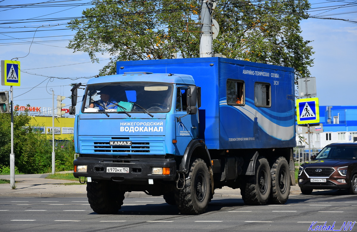 Нижегородская область, № Е 970 НХ 152 — КамАЗ-43118-10 [43118K]