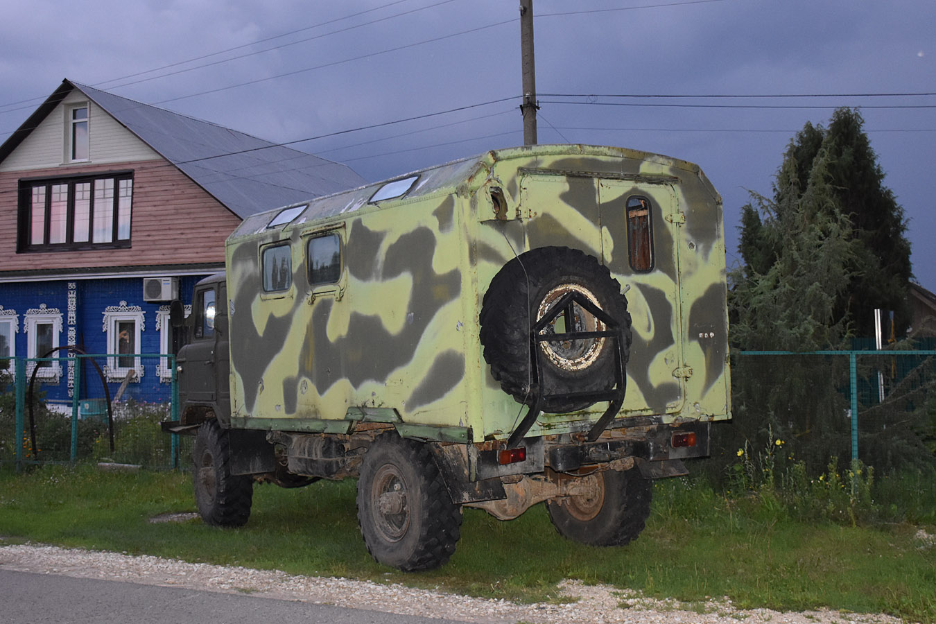 Владимирская область, № О 166 ОК 33 — ГАЗ-66 (общая модель)