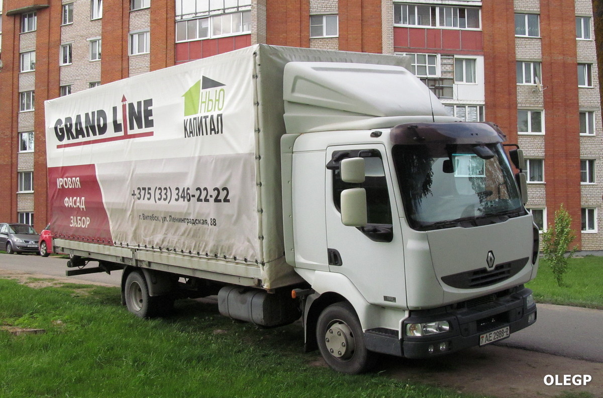 Витебская область, № АЕ 2988-2 — Renault Midlum