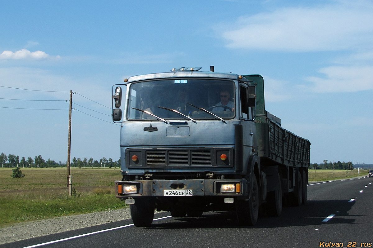 Алтайский край, № В 246 СР 22 — МАЗ-54323