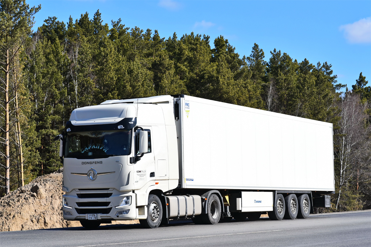 Удмуртия, № У 076 ТУ 18 — Dongfeng GX DFH4180