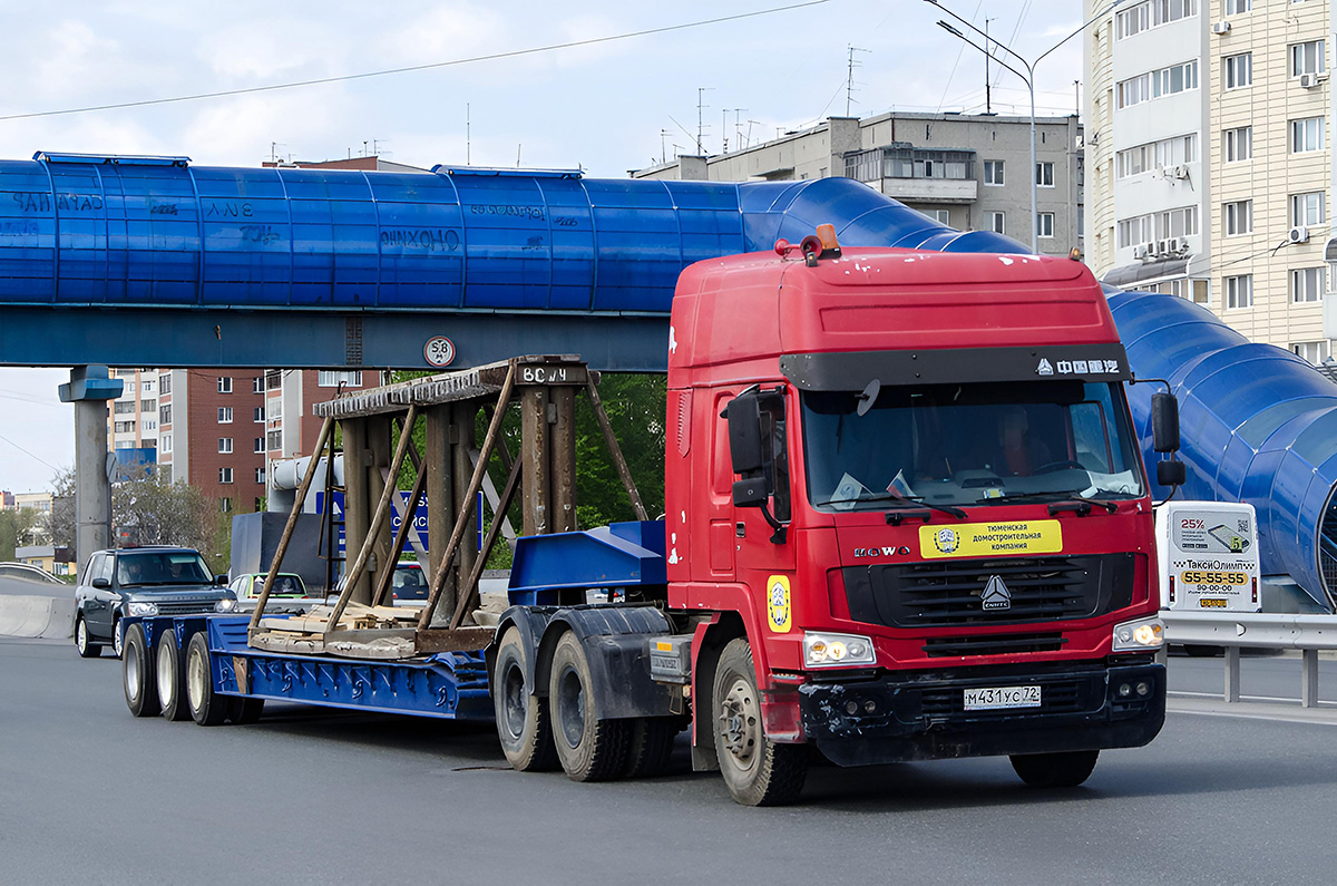 Тюменская область, № М 431 УС 72 — Howo HW ZZ4257