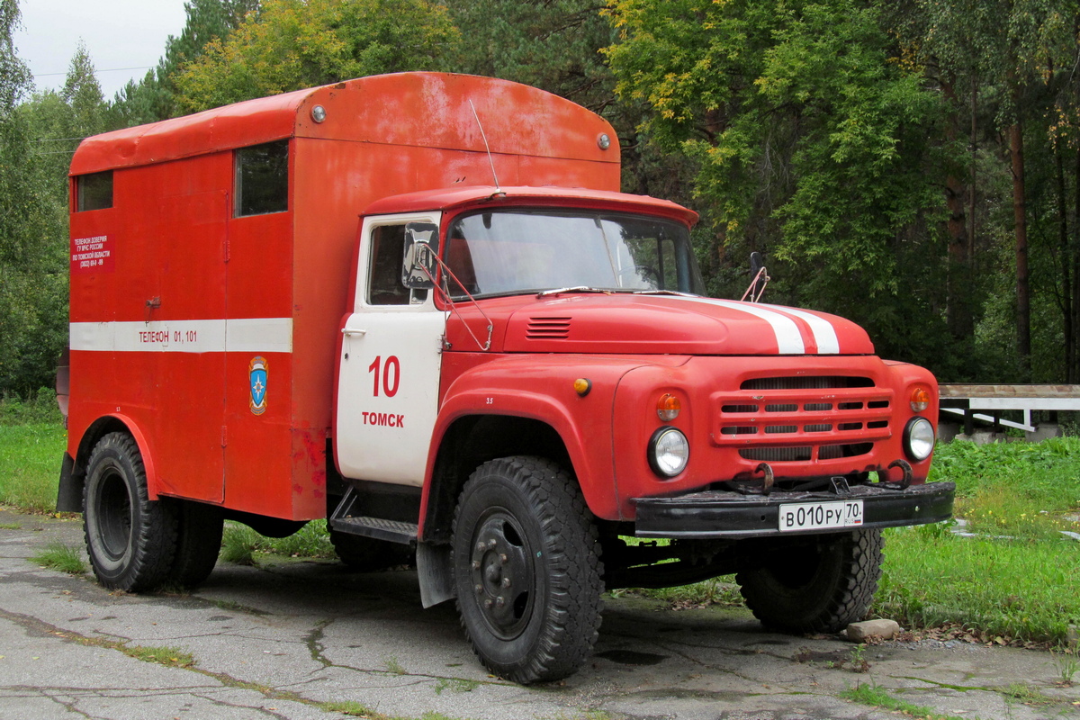 Томская область, № В 010 РУ 70 — ЗИЛ-130 (общая модель)