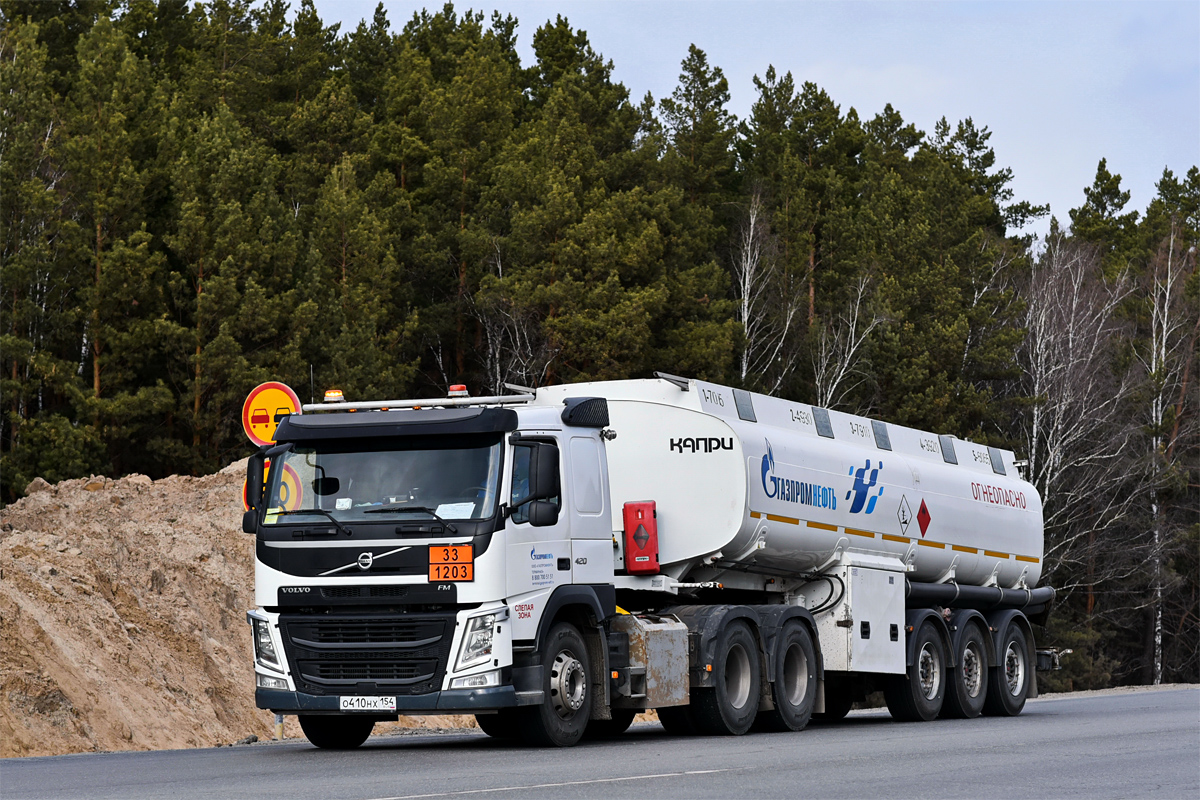Новосибирская область, № О 410 НХ 154 — Volvo ('2013) FM.420 [X9P]