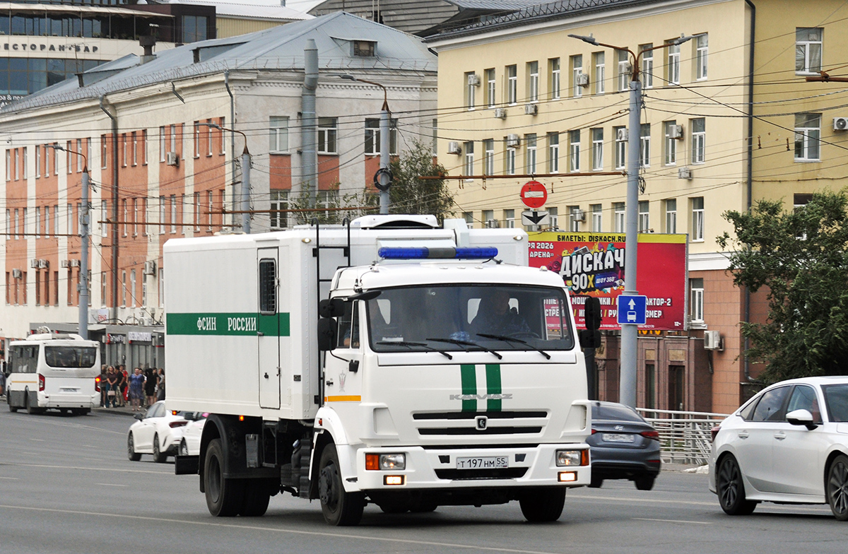 Омская область, № Т 197 НМ 55 — КамАЗ-4308-C4(25)