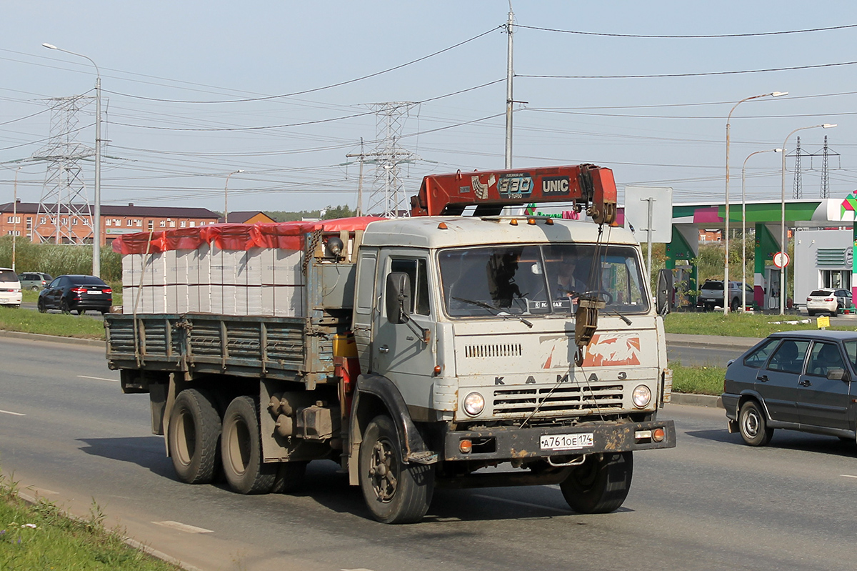 Челябинская область, № А 761 ОЕ 174 — КамАЗ-5320