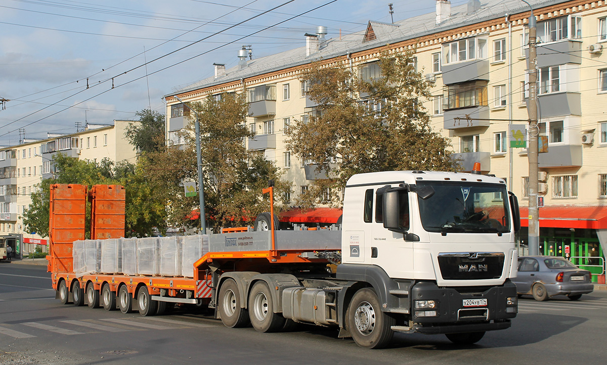 Челябинская область, № Х 204 УВ 174 — MAN TGS 33.440