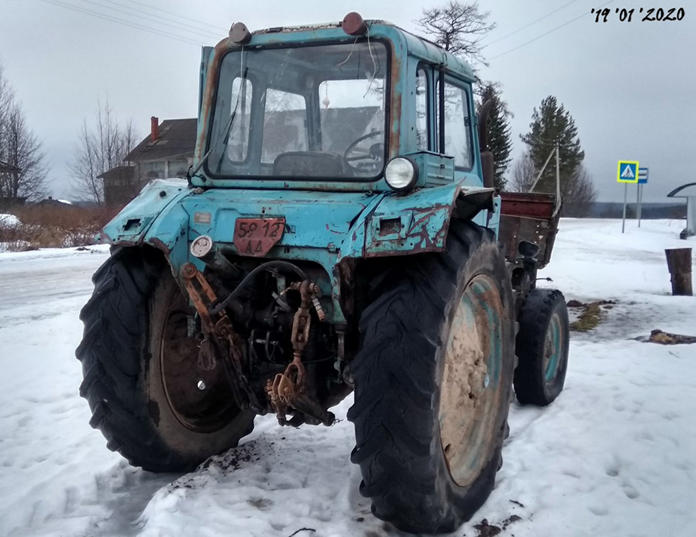 Архангельская область, № 5912 АД — МТЗ-80 (общая модель)