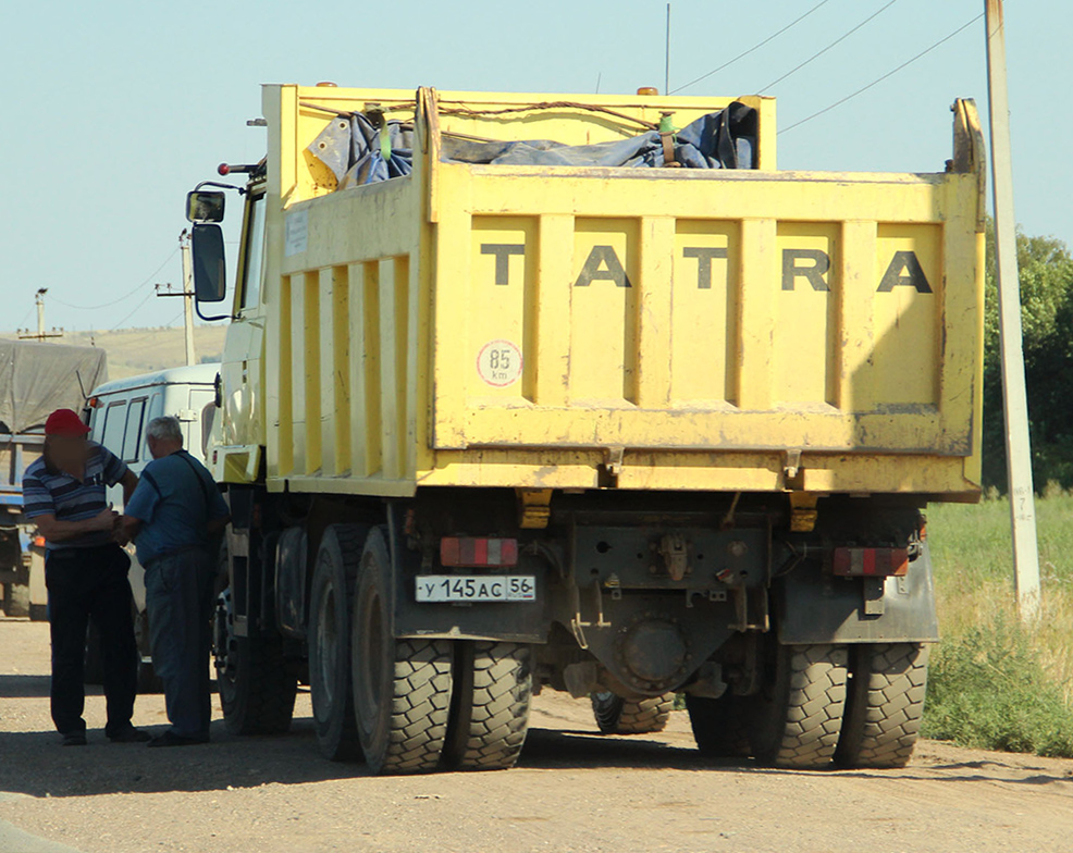 Оренбургская область, № У 145 АС 56 — Tatra 163 Jamal