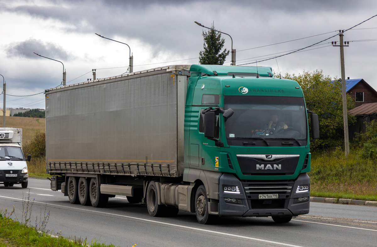 Санкт-Петербург, № Р 741 ВВ 198 — MAN TGX (общая модель)
